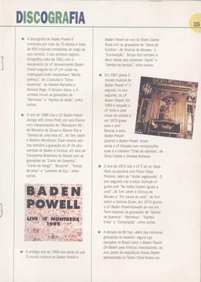 Os grandes mestres da MPB: Baden Powell o mestre do violão