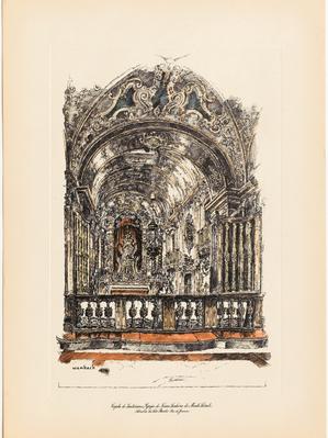 Capela do Santissimo, Igreja de Nossa Senhora do Monte Serrate, / Abadia de São Bento - Rio de Janeiro.