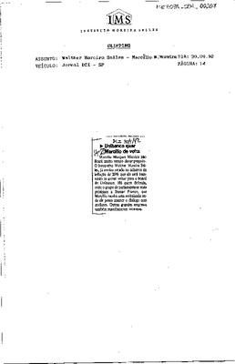 Unibanco quer Marcílio de volta