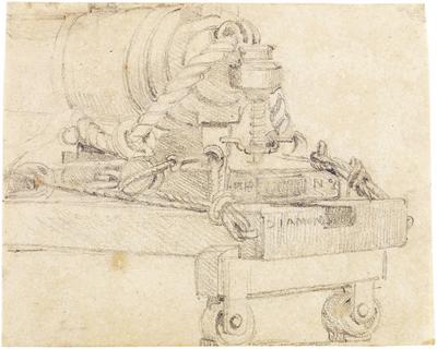 [Canhão do navio inglês Diamond]