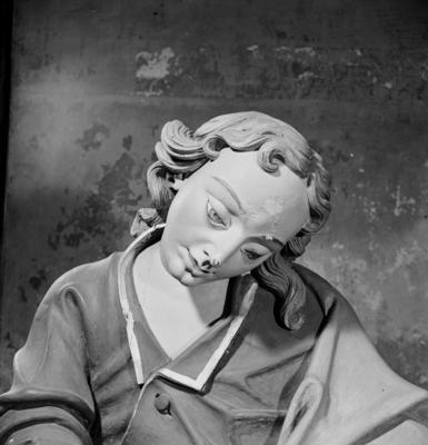 Via Crucis, Passos da Paixão, esculturas de Aleijadinho, São João Evangelista no Passo da Ceia