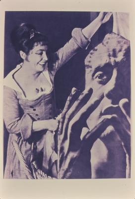 Reprodução de trabalhos feitos pelos alunos de Athos Bulcão