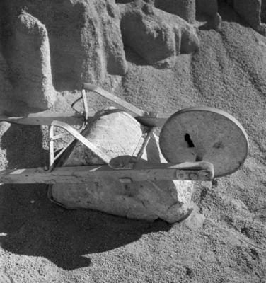 Obras em sítio arqueológico