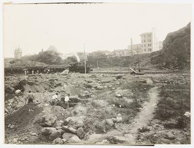 Conclusão do arrasamento do Morro do Castelo