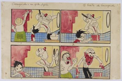 Carrapicho e seu filho Jujuba