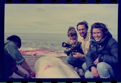 Viagem com a bióloga Livia Monami para registrar a caça da baleia branca