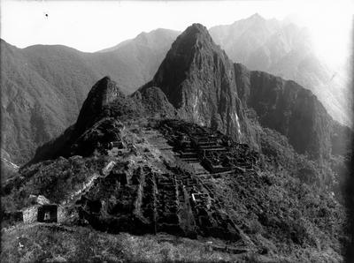 Vista panorâmica de Machu Picchu