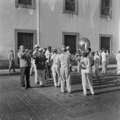 Banda no carnaval de rua