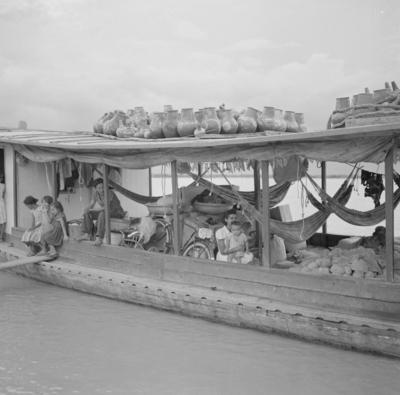 Embarcações no rio São Francisco