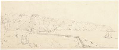 (Santa Cruz vista da casa do cônsul)