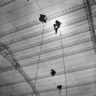 Parque do Ibirapuera em construção