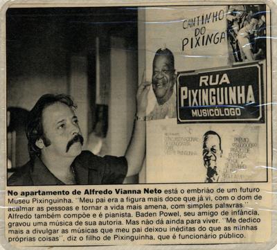 Alfredinho (recorte de periódico)