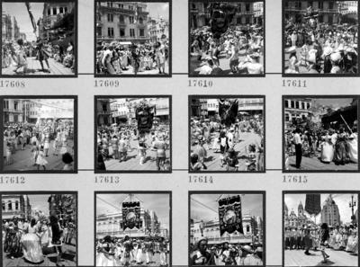 Desfile de agremiação carnavalesca