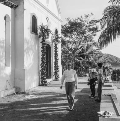 Preparativos para festa junina no Sítio Burle Marx