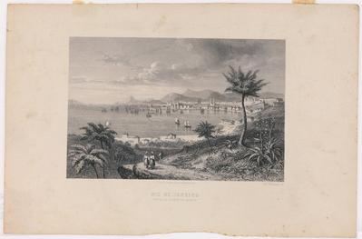 Rio de Janeiro vue de la ville et de la rade