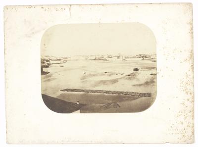 Vista da cidade, ao fundo a Ponte da Boa Vista