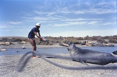 Jorge Bodanzky filmando