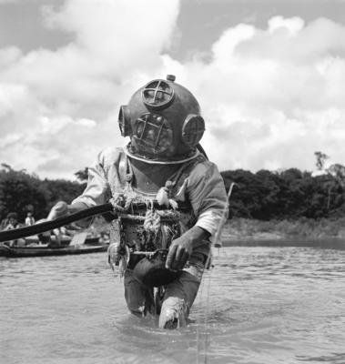 Garimpo de diamantes na Boca do Tauiri