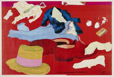 Estudo para retrato de homem nu