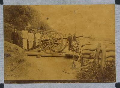 Revolta da armada - Bateria III de São Paulo - Fortaleza de São João