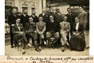 Chiquinha Gonzaga e autores de teatro