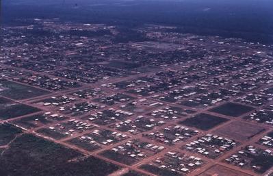 Vista aérea da cidade