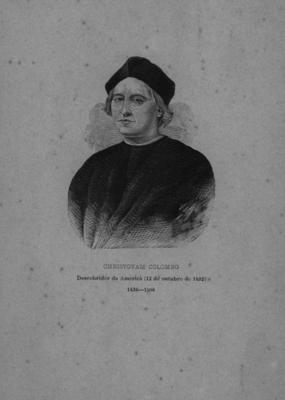 Cristóvão Colombo (desenho em livro ou periódico)