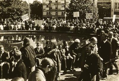 Manifestação estudantil