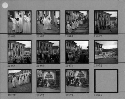 Semana Santa - Descida de Jesus Cristo da cruz e procissão