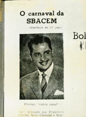 Klecius Caldas (reprodução de periódico)