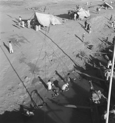 Acampamento de romeiros