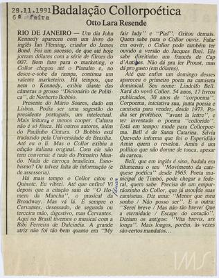 Badalação Collorpoética