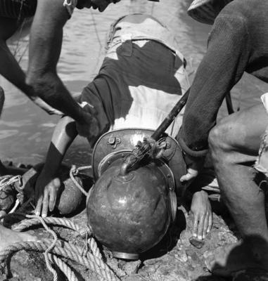 Garimpo de diamantes na Boca do Tauiri