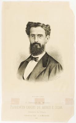O Senador do Imperio Florencio Carlos de Abreu e Silva Presidente de S. Paulo Fallecido na Côrte, no dia 12 de Dezembro 1881