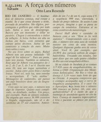 A força dos números