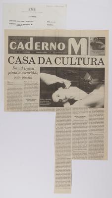 Casa da Cultura. David Lynch pinta a escuridão com poesia