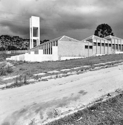 Curitiba - Reservatório de água do Conjunto Habitacional do Pilarzinho.