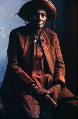 Série Sertões - Vaqueiro descansa após vaquejada