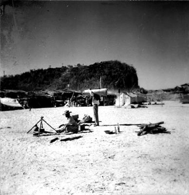 Acampamento de romeiros