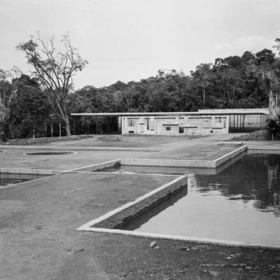Residência de Francisco Pignatari, atual Parque Burle Marx, projeto de Oscar Niemeyer e Burle Marx
