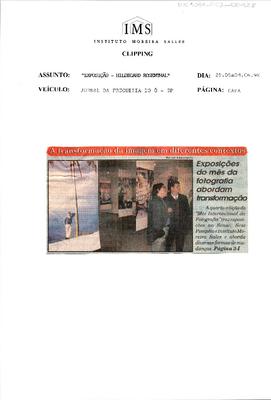 Imagens: A transformação da imagem em diferentes contextos: Exposições do ;mês da fotografia abordam transformação