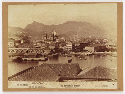 Panorama do Rio de Janeiro, a partir da Ilha das Cobras