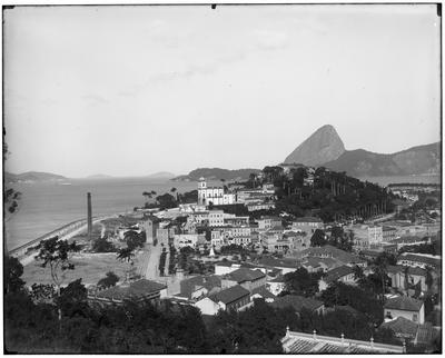Vista da Glória, e ao fundo o Pão de Açúcar