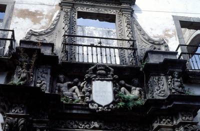 Solar Saldanha - portada, detalhe da parte superior