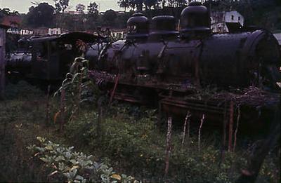 Série Bahia Antiga e Nova - Locomotiva desativada