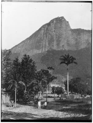 Corcovado, tomado da Lagoa Rodrigo de Freitas