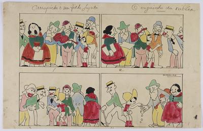 Carrapicho e seu filho Jujuba