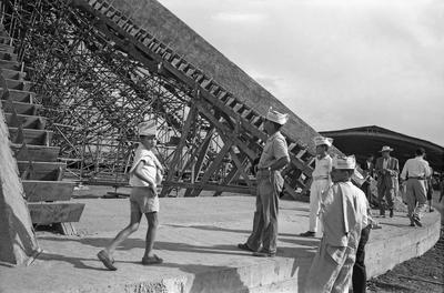 Catedral de Brasília, em construção