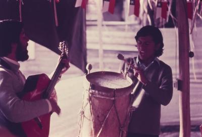 Manifestações a favor do governo de Salvador Allende