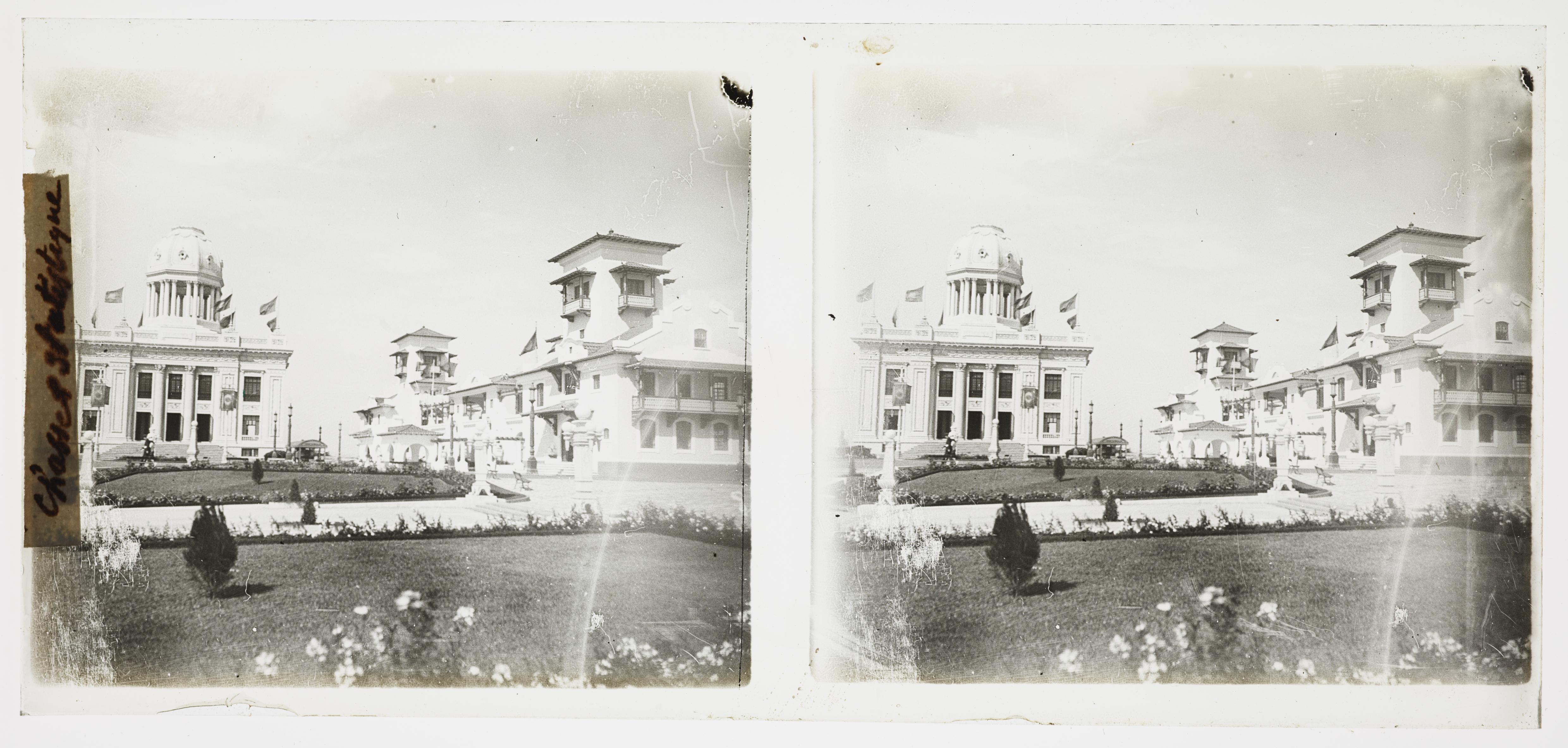 Exposição Internacional de 1922 - Pavilhões da Caça e da Estatística